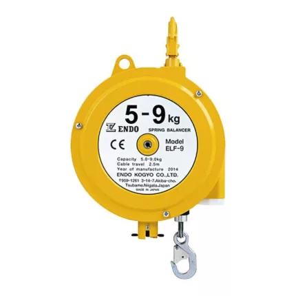 vzmetni balanser ENDO ELF-9 nosilnost od 5 do 9kg dolžina kabla 2.5m