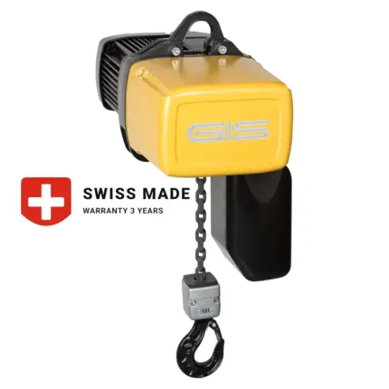 Verižno električno dvigalo 125-1250 kg | GIS GP500 | Švicarska izdelava
