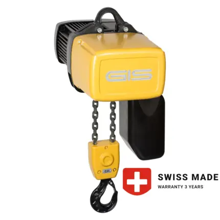 Električno verižno dvigalo 500-2500 kg | GIS GP1000 | Švicarska izdelava