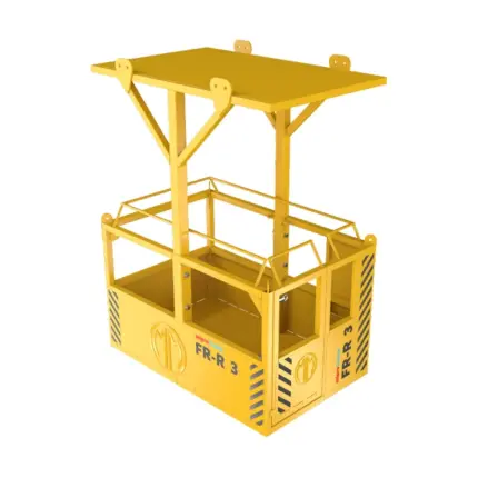 DELACCO - Delovna košara za viličar z zgornjim okvirjem