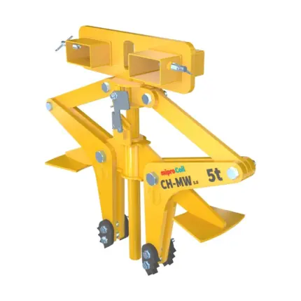 DELACCO - Notranje prijemalo za tuljave s priključkom za viličar - 2 roki - 3,0–5,0 t