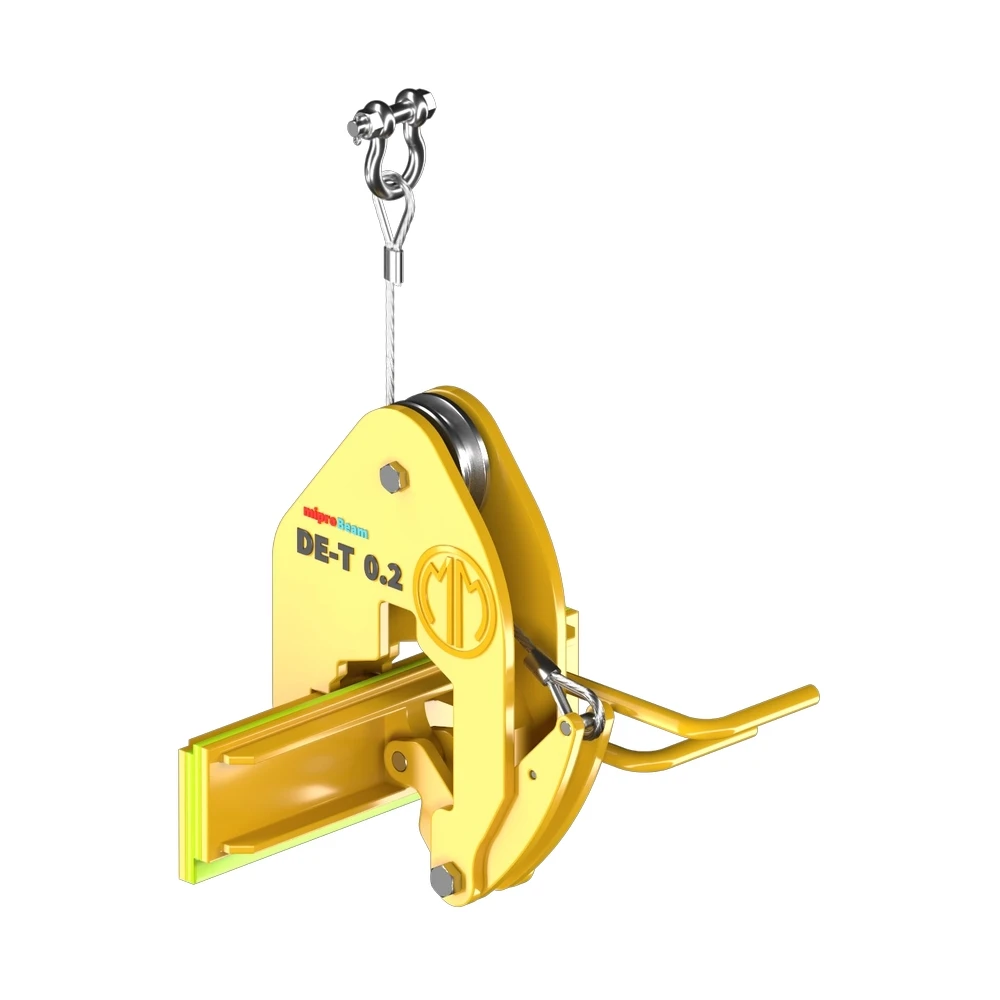 DELACCO - Trapezoidna spona za pločevino TR40-183 – vertikalna DELACCO - Prijemalka za trapezno pločevino TR40/183 – vertikalna