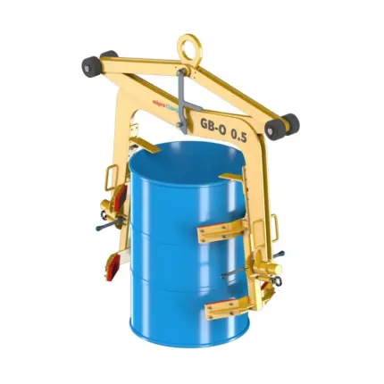 DELACCO - Vrtljiv grabež za boben 500 kg z oblogo